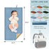 2 Pack (67-15) Baby Diaper Changing Pad, Portable Baby Changing Mat for Travel or Home, Foldable Mat Fits Perfectly