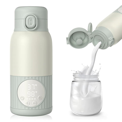 UKEXE Portable Bottle Warmer for Breast Milk,Formula or Water 13oz Large Capacity,100W Power