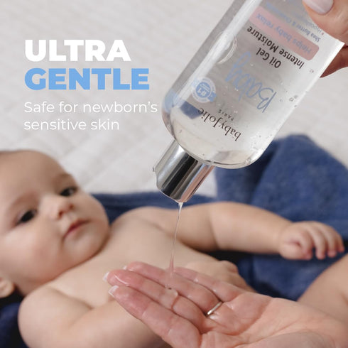 8Oz Baby Jolie Relaxing Baby Oil Gel with Shea Butter & Camomile Intensive Moisture