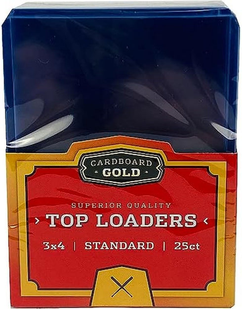 35pt Top Loaders for Cards - 25 Count - Premium 3x4 Inch Trading Card Protectors
