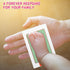 Outus 3 x 5 Inch Newborn Handprint and Footprint Kit, 4 Clean Touch Ink Pads, Pet Inkless Hand and Feet Stamp for Dogs