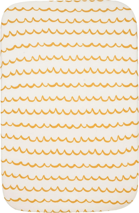 Pack 2 Tutti Bambini Bedside Crib Starter | Crib Fitted Sheets with an Interlock Coverlet | Our Planet