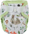 Sigzagor Newborn Baby Cloth Diaper Cover Nappy Hook and Loop (Wolf Rabbit)