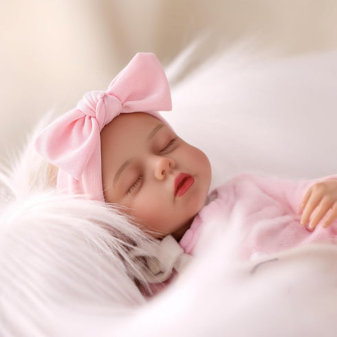 12 Inch Set 3+ BABESIDE Lifelike Reborn Baby Dolls Vinyl Full Body, Soft Realistic Baby Doll Sweet Sleeping Preemie