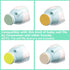 Baby Nail File Replacement Pads, Grinding Heads Polish Disc for Electric Nail Trimmer by Consevisen, 8 Pack Teal