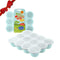 Samuelworld Baby Breast Milk and Food Storage Container, 12 Portions x 2.5oz,