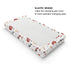 Watercolor Farm Animals Changing Pad Cover, Retro Barn Diaper Change Table Sheets for Boys Girls 32''x16''