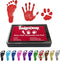 ReignDrop Ink Pad for Baby Footprint & Handprint, Smudge Proof, Easy to Wipe Off Skin, Acid Free (Red)