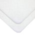American Baby Company 2 Pack Waterproof Embossed Quilt-Like Flat Reusable Portable/Mini-Crib Size