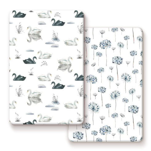 Pack n Play Sheets Fitted 2 Pack, Stretchy Ultra Soft Jersey Knit