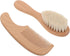 Newborn Baby Hair Brush and Comb Set Bath Brush Scalp Brush for