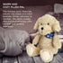 MON AMI Bentley The Puppy Heated Stuffed Animal, 11", Microwavable Lavender Scented Plush Toy