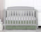 Love2Sleep Crib Pleated Bed Skirt, 100% Egyptian Cotton 800 Thread Count, Crib Size