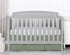 Love2Sleep Crib Pleated Bed Skirt, 100% Egyptian Cotton 800 Thread Count, Crib Size