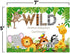Jungle Wild Plush Pet Stuffed Animal Adoption Certificates, 10 Fill in Cards 5"x7" by AmandaCreation