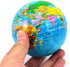 Sohapy 2.48'' Mini Squeezable Globe Stress Balls, Soft PU Earth Pattern Tension Reliever, Party Favor