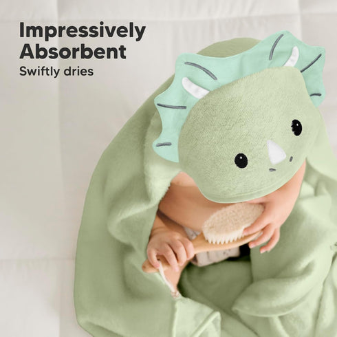 KeaBabies Baby Washcloths for Newborn, Kids and Baby Hooded Towel - Bath Baby Towels, Face Towel, Face Cloths - Baby