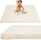 YOSING Padded Baby Play Mat, Vegan Leather 50x50 Playpen Mat, Waterproof Tummy