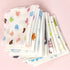 YZYDF 10Pcs Set Baby Washcloth Cartoon Double Layer Gauze Infant Face Towel Burp Cloth