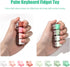 2Pcs Keyboard Fidget Toy - Fidget Keyboard Keychain Keyboard Clicker Fidget Toy Stress Relief Keyboard Fidget Clicker