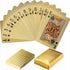 Gold Diamond Playing Cards - Durable and Waterproof, Perfect for Magic, Poker, Parties, Memorable Gifts