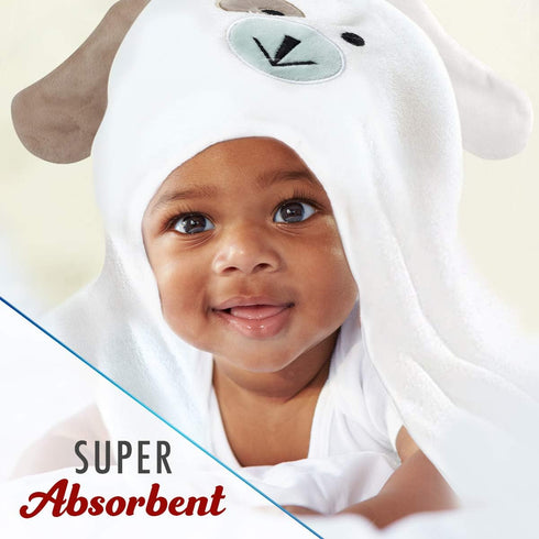 35 35 Inches, Baby Towels with Hood - Soft, Absorbent Viscose Made of Bamboo, Extra Large x for Newborns, Infants, Boys