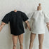 1/6 Custom Scale 2X T-Shirt Clothes for 12" Male Action Figure, Black and White