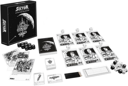 Escape The Dark Sector Board Game - Sci-Fi Cooperative Strategy Game for Ages 14+, 1-4 Players