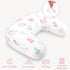 New Nursing Pillow Cover, Breastfeeding Pillow Cover for Baby Girls Boys, Soft Stretchy Nursing Pillowcase for Infant