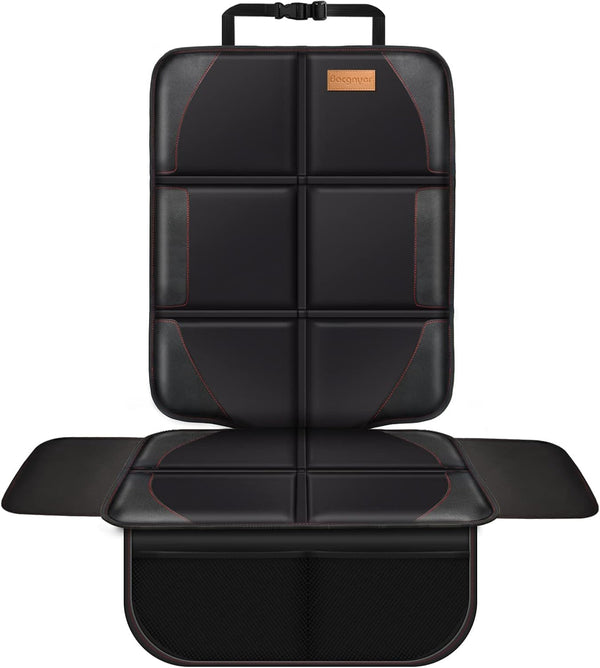 Car Seat Protector, 1 Pack, Thickest Padded 600D Fabric, Waterproof, Durable, Anti Slip Backing, Child Seat Protection