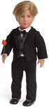 Doll Clothes First Communion Wedding Suit Set for American 18 inch Boy Dolls