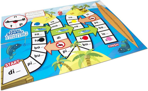 Junior Learning Different Letter Sound Games, Set of 6, Multi (JL400)