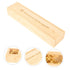 BESTOYARD Decorative Pregnancy Test Keepsake Box Wood Pregnancy Test Storage Case with Lid for Parents Cherish Memories