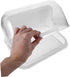 Countertop Toyvian Bottle Drying Box with Transparent Cover Milk Bottle Drainer and Storage Container for Tools