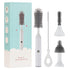 soarup90000 Electric Baby Bottle Brush Set with Electric Bottle Brush and Silicone Bottle/Nipple