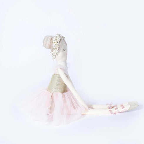 MON AMI Ballerina Stuffed Doll - 22” Plush Doll for Girls, Toy or Room Decor, Great Gift for Kids