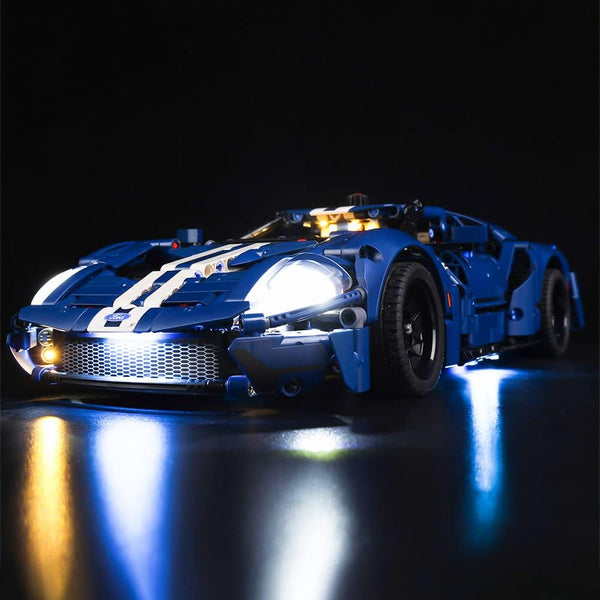 Kyglaring LED Lighting Kit for Lego Technic 2022 Ford GT 42154 Building Kit (No Model)