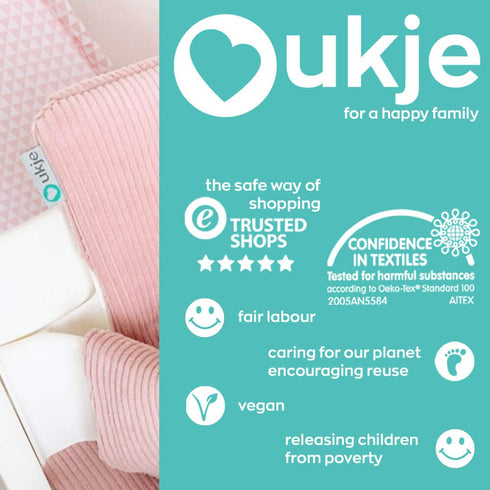 UKJE Cushion Compatible with Stokke Tripp Trapp - Soft Seat for Infants, Babies & Toddlers, High Chair Accessories