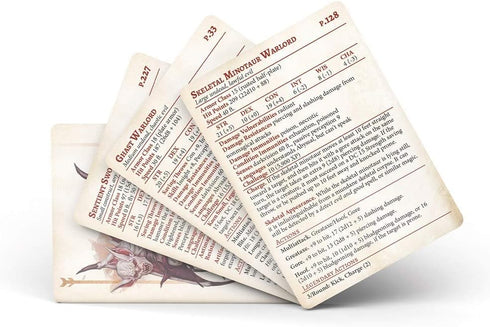Dungeons and Dragons 5th Edition Deck of Cards – The Dreaded Accursed: Reference Deck 1 by Nord Games – 100 Cards - Games for Adults and Kids – DND Books – Gaming Accessories - Compatible with D&D 5e