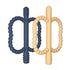 2 Pack Baby Silicone Teething Toys, Teething Sticks for Babies,Silicone teether Tubes