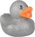 The Dreidel Company Glitter Rubber Duck Toy Assortment, 5-Pack Duckies for Kids, Bath Birthday Gifts