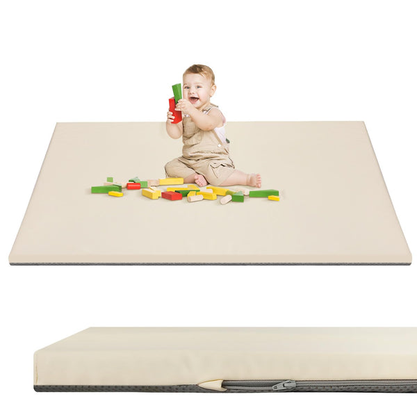 Baby Play Mat 50" X 50",Premium Foam Crawling Mat, Thick & Super