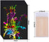 Cityrosy 60 Pcs Scratch Art Paper Rainbow Sets, Black Scratch Off Paper for Kids Crafts, Easter Gifts
