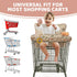 2 1 Shopping Cart Cover for Baby in High Chair Covers for Restaurant Comfortable Grocery Cart Seat Covers for Infant