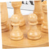 TOYANDONA 50pcs Wooden Chess Pieces Toys - Unfinished Wood Crafts Puzzle Toy - Wood Checker Toys Painting DIY Chess