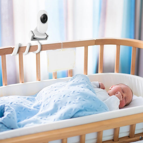 Universal Baby Monitor Mount Holder for Vtech VM3252 VM819, Hello Baby HB30 HB35, Camera Shelf for Crib Cot