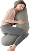 BATTOP Pregnancy Pillows with Cooling Cover,Cooling Maternity Pillow for Sleeping,Support for Belly,HIPS,Legs,Pregnancy
