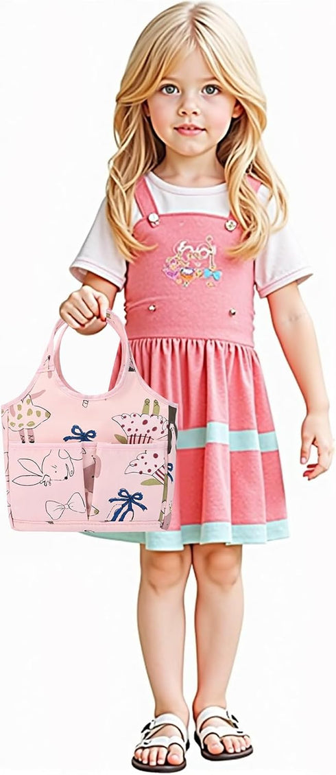 7 Set Set 12-15 Inches Bebamour Pcs Baby Doll Diaper Bag Baby Doll Bottles and Doll Accessories Doll Feeding Including