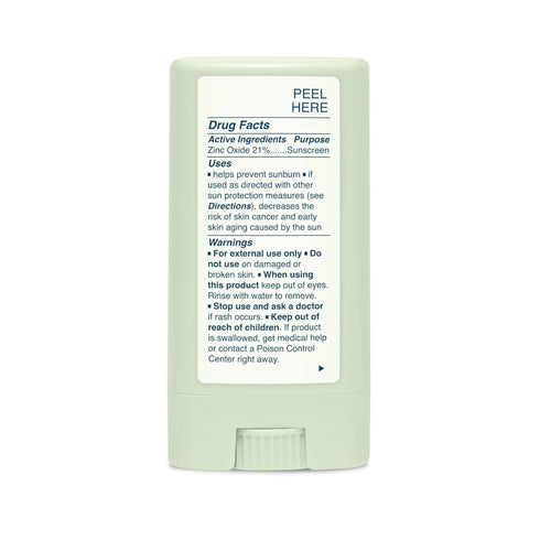 50, 0.6 oz, Pipette Baby Mineral Sunscreen Stick SPF Water-resistant Non-nano Zinc Oxide Mineral Sunscreen, UVB/UVA