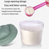 IENYPA 4 Layers Baby Milk Powder Formula Dispenser on The go, Baby Formula Containers for Travel, Formula Holder Mixer